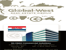 Tablet Screenshot of globalwestgroup.com